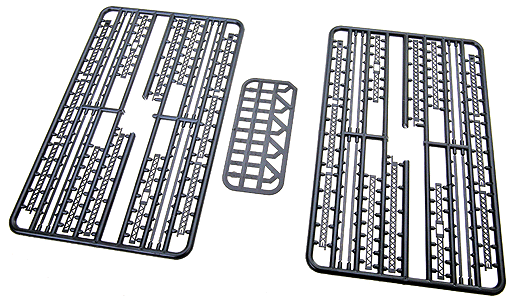 Central Valley N Scale Bridge Lace and Gusset Detail Parts 1813 – parts or assembled example