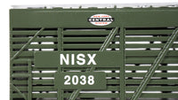 Bachmann HO 40' Stock Car — New York Central #2038 — manufacturer product view 3