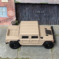 Loose Hot Wheels - Hummer H1 - Brown (Fast and Furious)