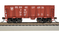 Bachmann HO Ore Car — Pennsylvania #14517 Tuscan Red — manufacturer product view 2