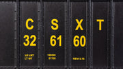 Bachmann HO Bethlehem Steel 100-Ton Hopper — CSX #326160 — manufacturer product view 3