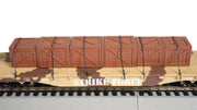 Bachmann HO 52' Flatcar - Desert Camouflage with Crates — manufacturer product view 4