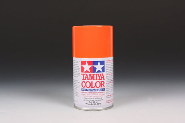 Tamiya PS-7 Orange Polycarbonate Spray Paint — exact product reference