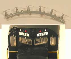 Cal Scale HO plastic windshield wipers 6-pack item 619 product image