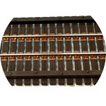 Central Valley HO Narrow-Gauge Bridge Ties 1908-8 – parts or assembled example