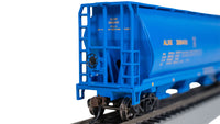Bachmann HO Canadian 4 Bay Cylindrical Grain Hopper - Alberta Heritage Fund #396400 — manufacturer product view 3