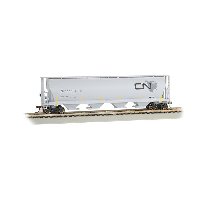 Bachmann HO Scale 4-Bay Cyl.Hopper CN/North American Logo - BAC19145 — exact product reference