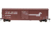 Bachmann HO 50' Sliding Door Boxcar (US Saving Bonds) - Conrail #269198 (without roofwalk) — manufacturer product view 2