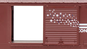 Bachmann HO 50' Sliding Door Boxcar (US Saving Bonds) - Conrail #269198 (without roofwalk) — manufacturer product view 4