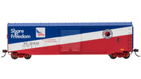 Bachmann HO 50' Sliding Door Boxcar (US Saving Bonds) - Northern Pacific #31432 (without roofwalk) — manufacturer product view 2
