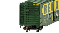 Bachmann HO 50' Sliding Door Boxcar (US Saving Bonds) - Reading #19807 (without roofwalk) — manufacturer product view 3