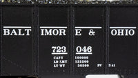 Bachmann HO 55-Ton 2-Bay USRA Outside Braced Hopper - B & O (Capitol Dome) #723046 — manufacturer product view 3