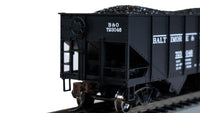 Bachmann HO 55-Ton 2-Bay USRA Outside Braced Hopper - B & O (Capitol Dome) #723046 — manufacturer product view 4