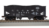 Bachmann HO 55-Ton 2-Bay USRA Outside Braced Hopper - New York Central #72721 — manufacturer product view 2