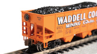 Bachmann N USRA 55-Ton 2-Bay Hopper - Waddell Coal #103 — manufacturer product view 5