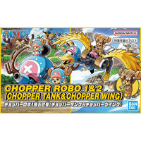 Bandai One Piece Chopper Robo 01 Chopper Tank & 02 Chopper Wing Model Kit Set — product view 2