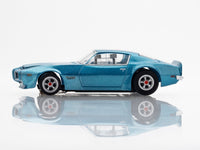 AFX 1970 Firebird Formula 400 Atoll Blue Metallic HO Slot Car — official product view 2
