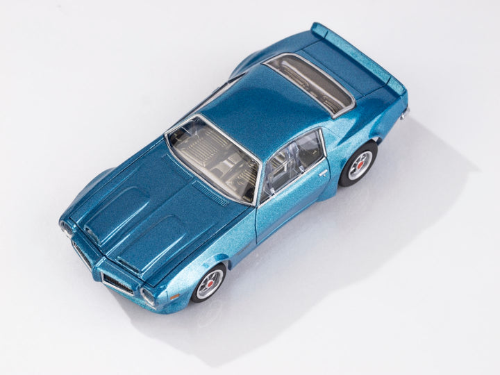 AFX 1970 Firebird Formula 400 Atoll Blue Metallic HO Slot Car — official product view 1