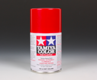 Tamiya TS-18 Metallic Red Spray Paint 100ml - 85018 - view 3