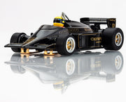 AFX Lotus 97T 1985 Black/Gold Ayrton Senna HO Slot Car — official product view 5