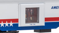 Bachmann HO American Freedom Train Exhibit Car #101 — manufacturer product view 5