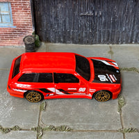 Loose Hot Wheels - BMW M3 Wagon - Red Racing Livery