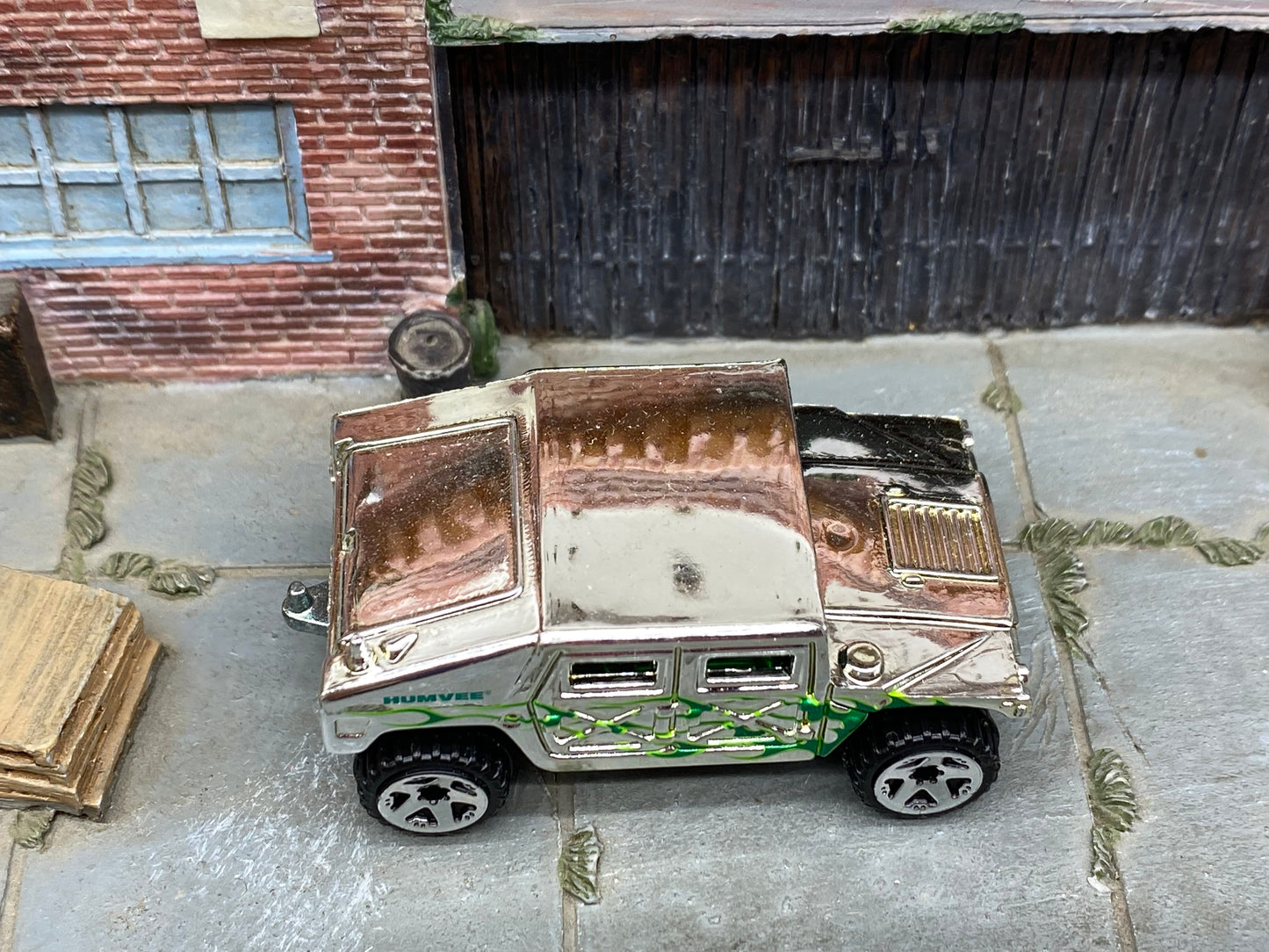 Loose Hot Wheels - Humvee - Chrome