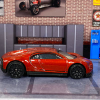 Loose Hot Wheels - 2016 Bugatti Chiron - Dark Red