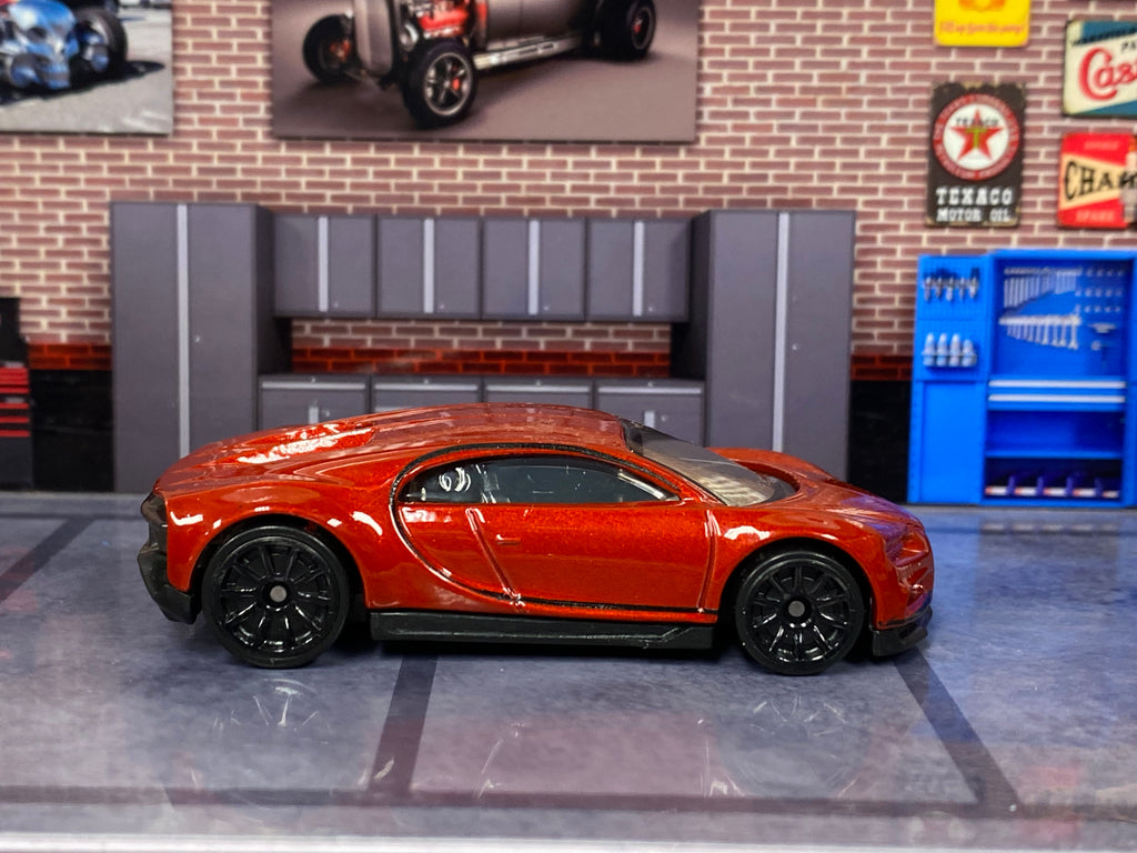 Loose Hot Wheels - 2016 Bugatti Chiron - Dark Red