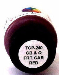 Tru-Color TCP-240 CB&Q Burlington Freight Car Red 1 oz – product view 2