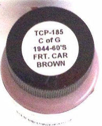 Tru-Color TCP-185 CG Central of Georgia Freight Car Brown 1 oz – product view 2