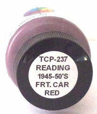 Tru-Color TCP-237 RDG Reading Freight Car Red 1 oz – product view 2