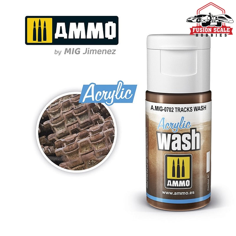 Ammo Mig Tracks Acrylic Wash — exact product view