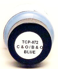 Tru-Color TCP-072 C&O/B&O Chesapeake/Baltimore and Ohio Blue 1 oz Paint – product view 2