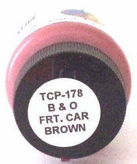 Tru-Color TCP-178 B&O Baltimore & Ohio Freight Car Brown 1 oz – product view 2