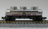 Bachmann N Scale Three-Dome Tank Car - Ambrose #7501 (17158) — package detail 1