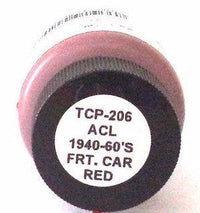 Tru-Color TCP-206 ACL Atlanta Coast Line Freight Car Red 1 oz Acrylic Paint – product view 2