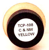 Tru-Color TCP-108 C&NW Chicago & North Western Yellow 1 oz – product view 2
