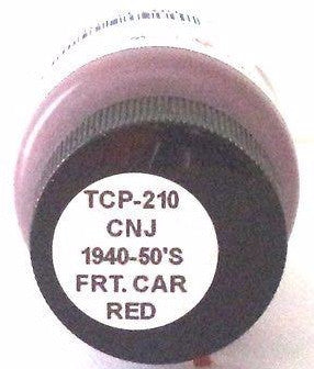 Tru-Color TCP-210 CNJ Central New Jersey Freight Car Red 1 oz Paint B – product view 2