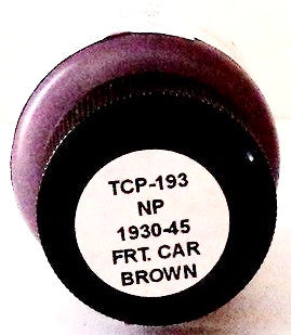 Tru-Color TCP-193 NP Northern Pacific Freight Car Brown 1 oz – product view 2