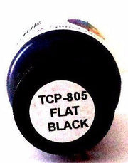 Tru-Color TCP-805 Flat Black 1 oz Acrylic – product view 2