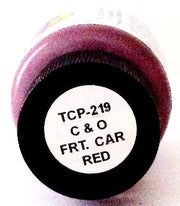 Tru-Color TCP-219 C&O Chesapeake & Ohio Freight Car Red 1 oz Paint – product view 2