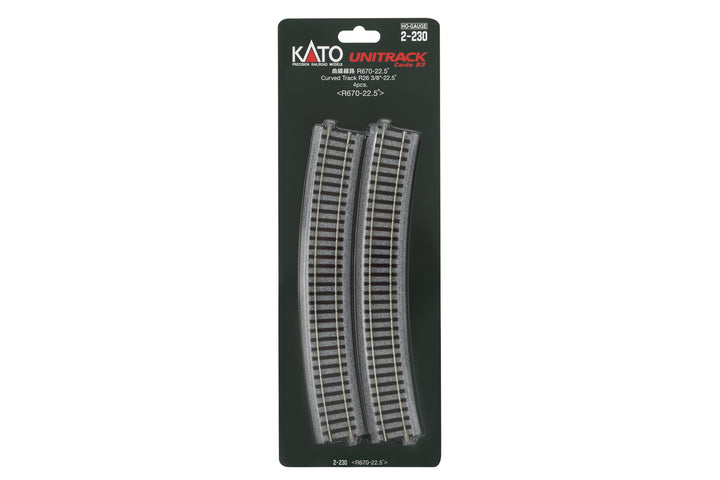 H R670 – 22.5 Curve Track, (4 ea) (2-230) exact product view 1