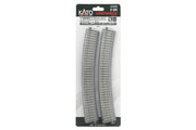 730mm (28 3/4″) Radius 22.5* CT Superelevated Curve Track [4 pcs] (2-241) exact product view 1