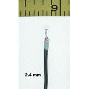 Miniatronics Micro Mini Lamp, Clear, 2.4mm, 12v, 50mA, [20 pcs] MNT1801410 — exact product reference