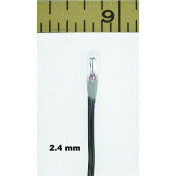 Miniatronics Micro Mini Lamp, Clear, 2.4mm, 14v, 30mA, [10 pcs] MNT1801420 — exact product reference