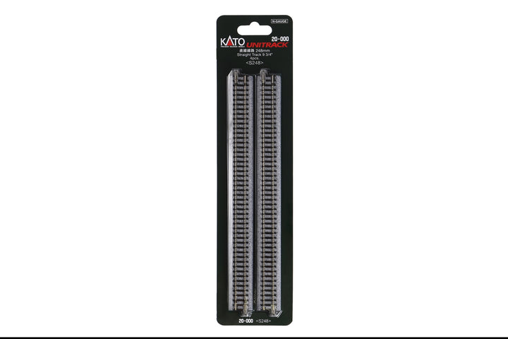 N 248 mm Straight Track (4 ea) (20-000) exact product view 1