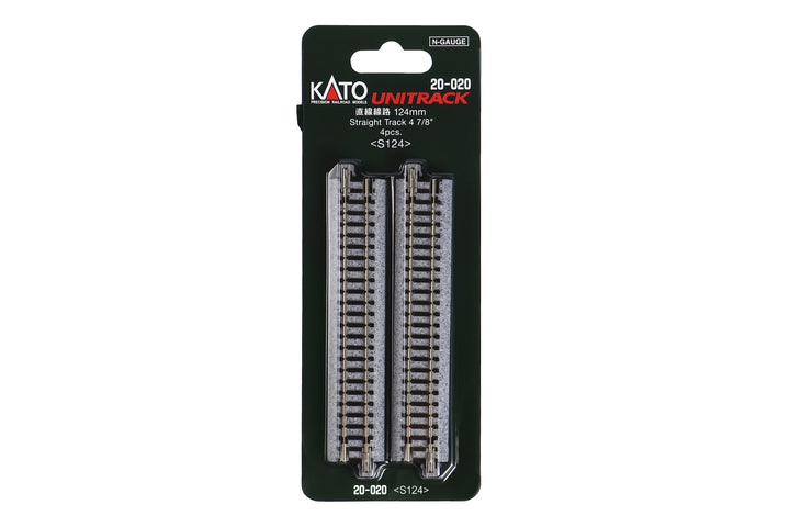 N 124mm StraightTrack (4 ea)    (4 7/8) (20-020) exact product view 1