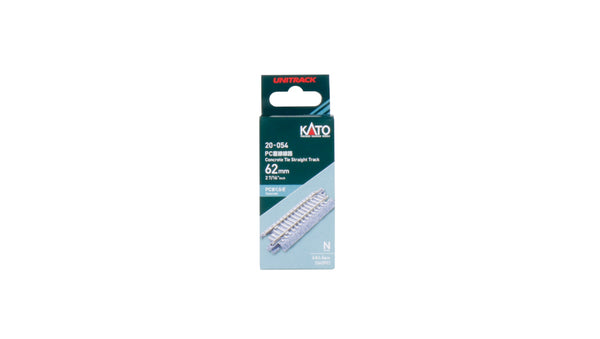 N Concrete Tie 62mm (2 7/16″) Straight Track [4 pcs] (20-054) exact product view 1