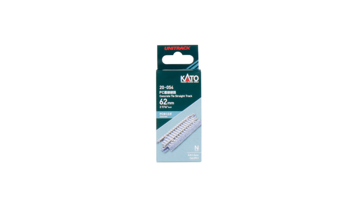 N Concrete Tie 62mm (2 7/16″) Straight Track [4 pcs] (20-054) exact product view 1